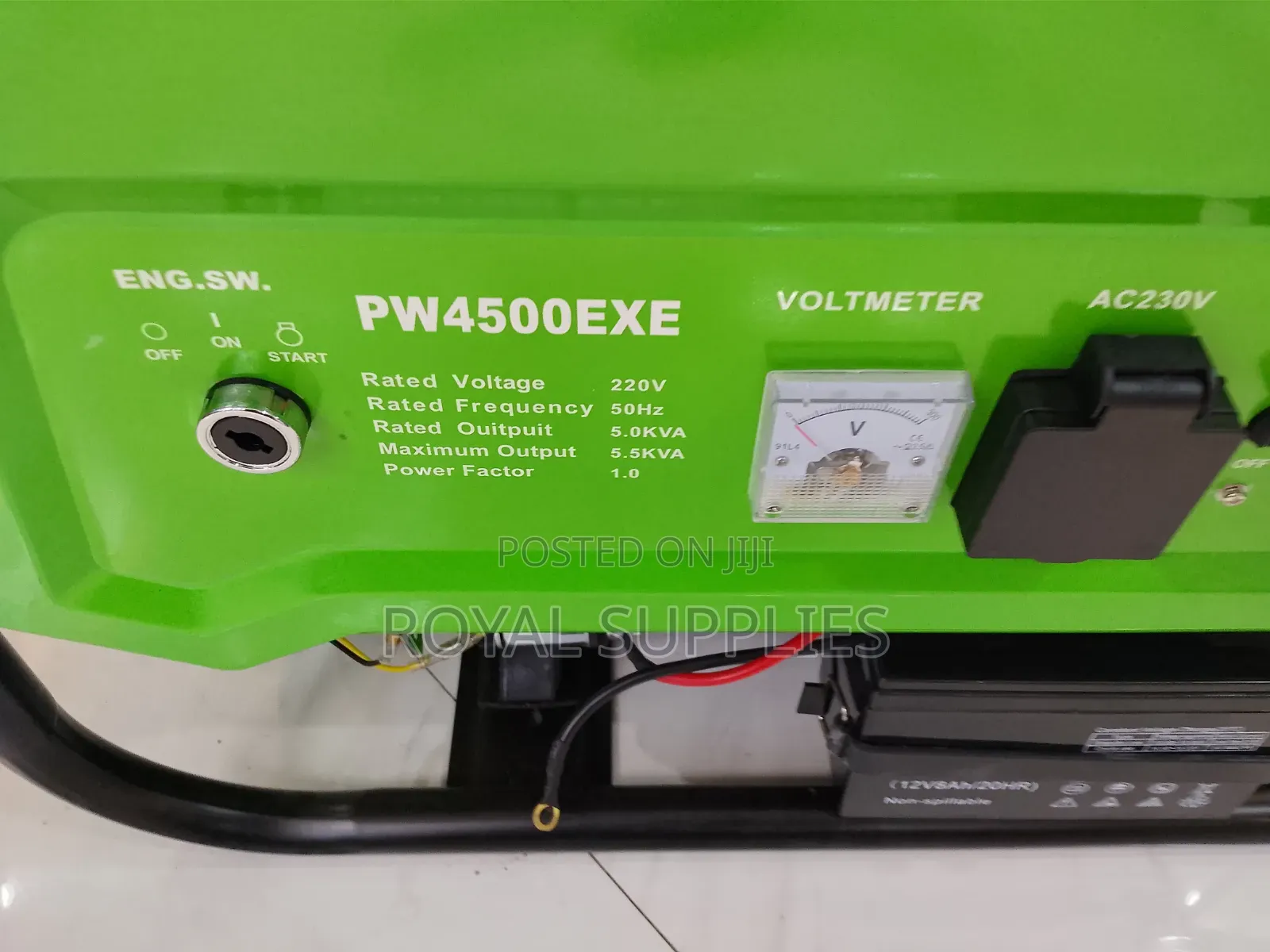 Power USA 5.5kva Petrol Generator Keystart