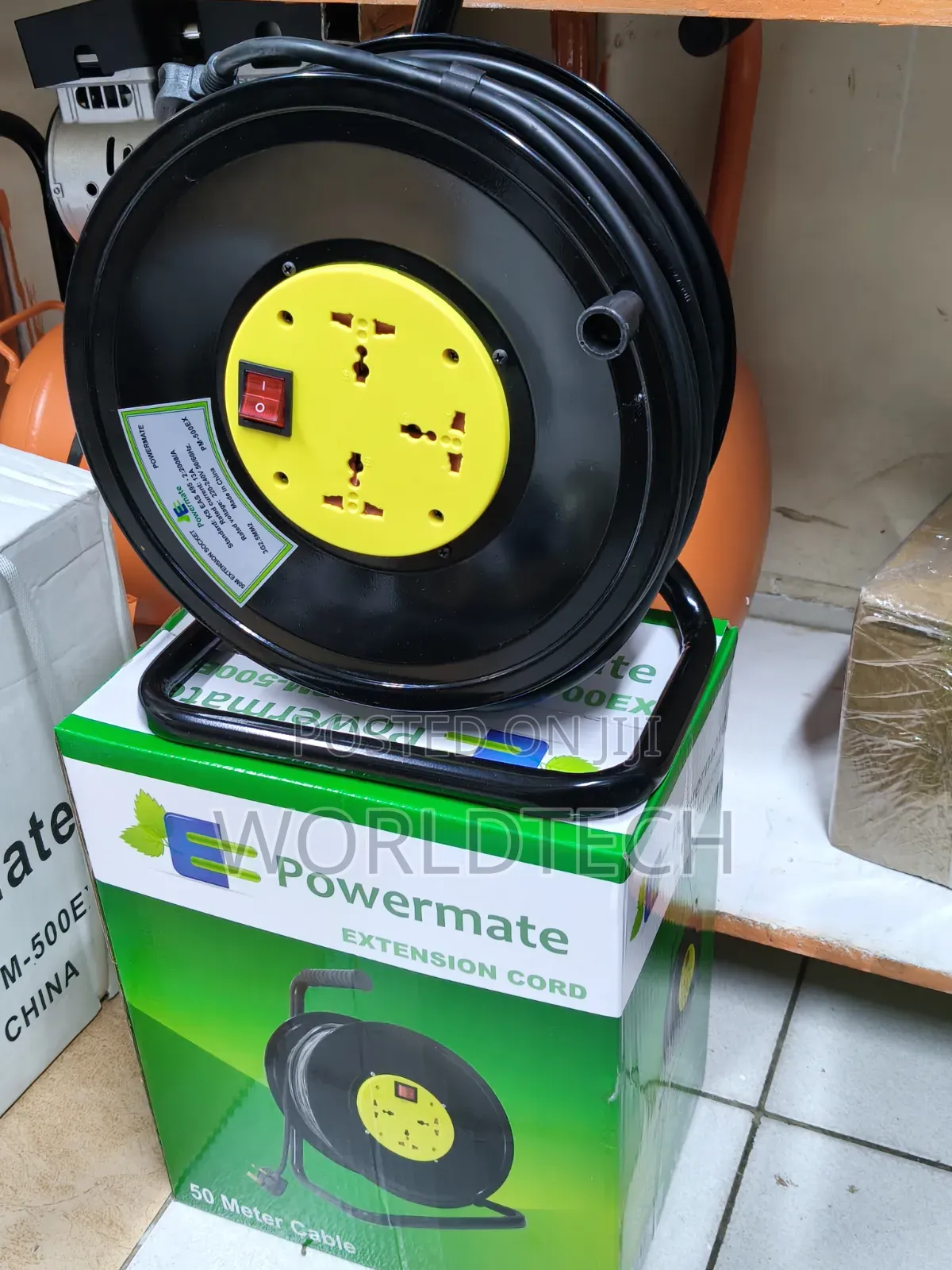 50m Power Action Extetion Cable/Quality 2.5mm 50m Cable Reel
