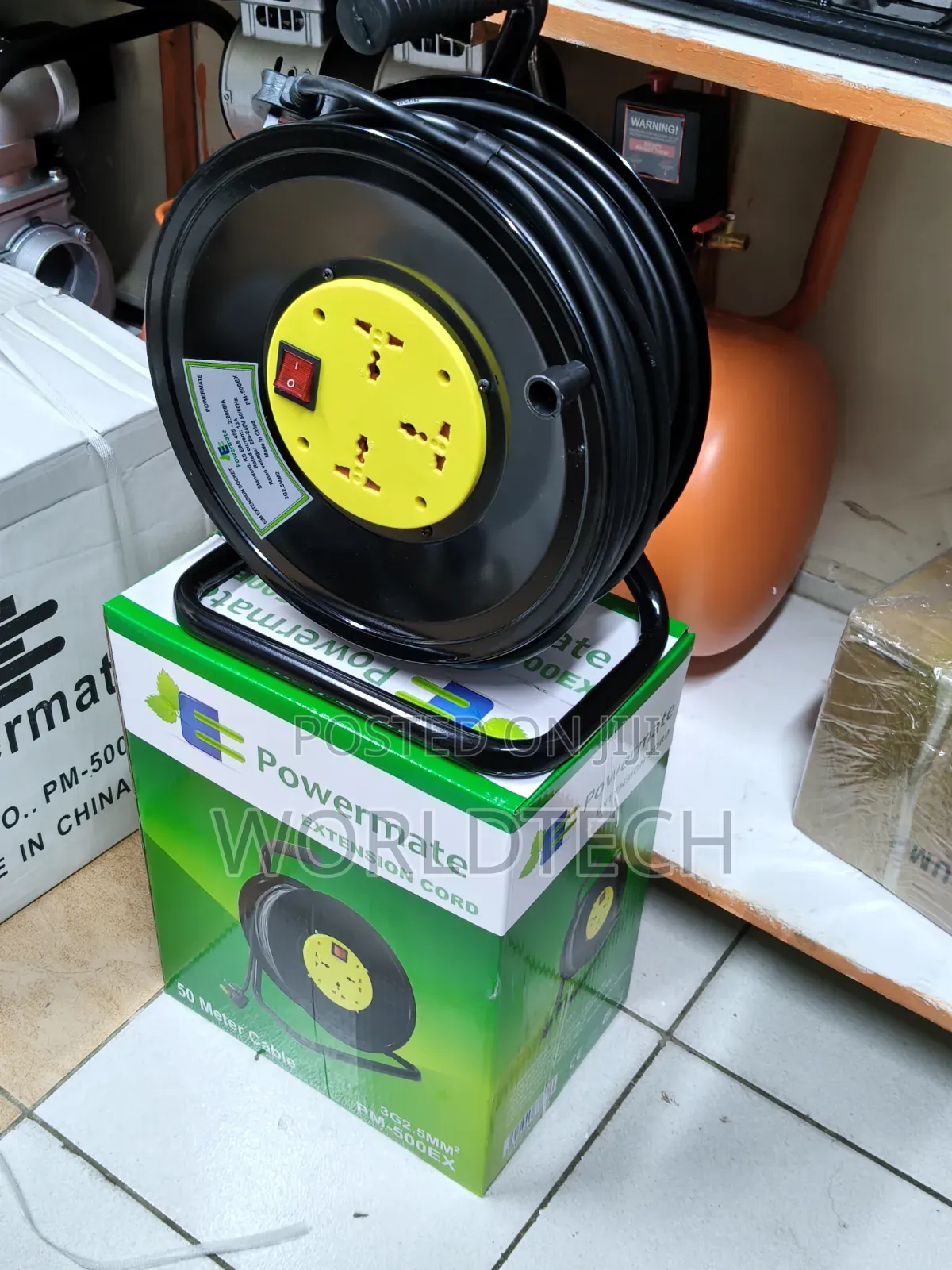 50m Power Action Extetion Cable/Quality 2.5mm 50m Cable Reel