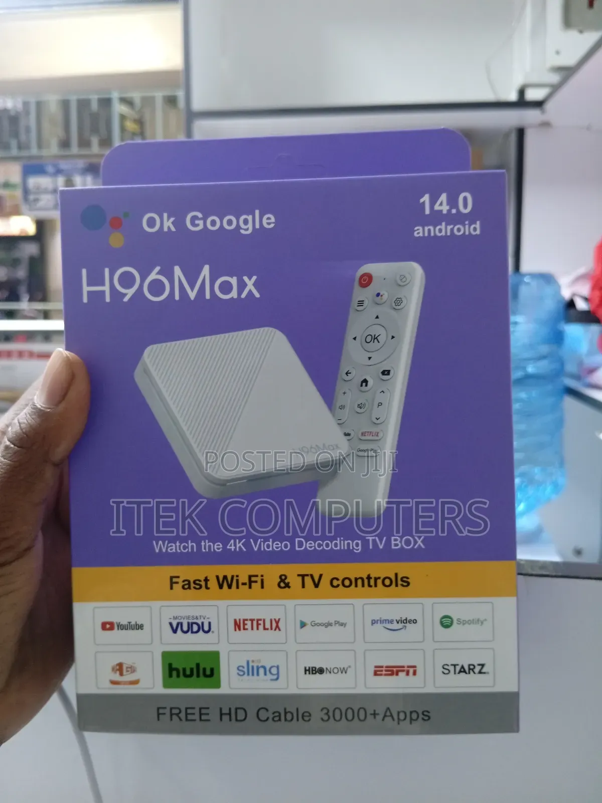 H96 Max 2GB RAM 16GB ROM Android 14 Box for Flexible Home MediaEdition