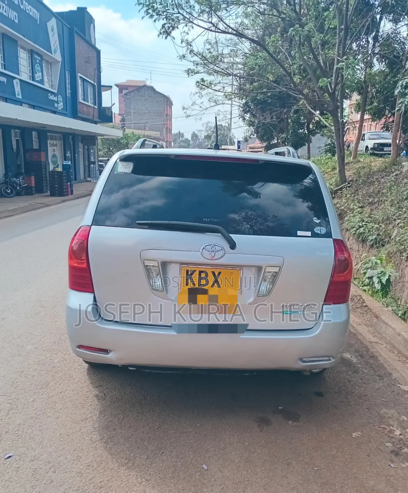 Toyota Corolla Fielder 2008 Silver