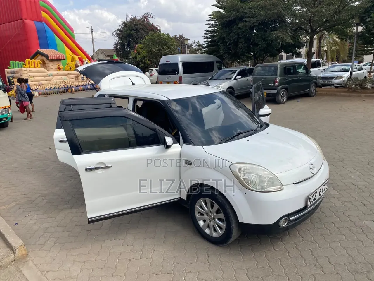 Mazda Verisa 2013 White