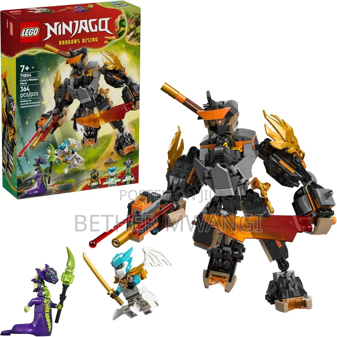Ninjago Cole's Mission Mech Dragon Zane