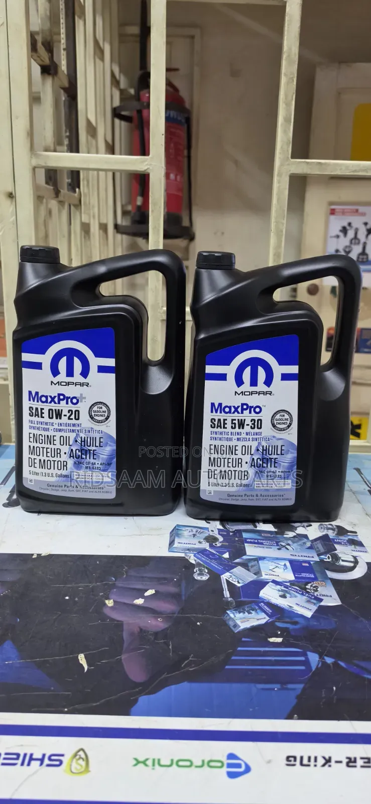 Mopar 5w30/0w20 Engine Oil Chrysler,dodge,jeep,RAM,fiat,alfa Romeo