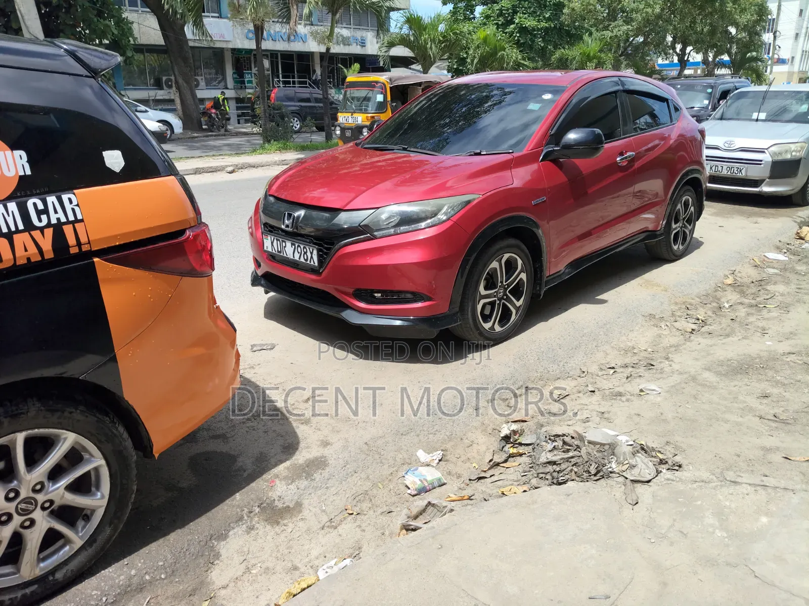 Honda Vezel 2017 Red