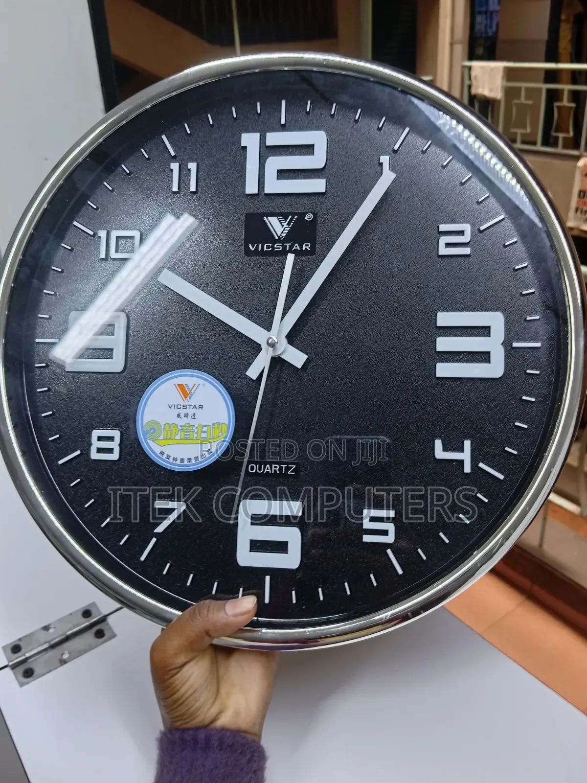 WiFi Wall Clock Security Camera for Home Office Surveillance Needs Pro