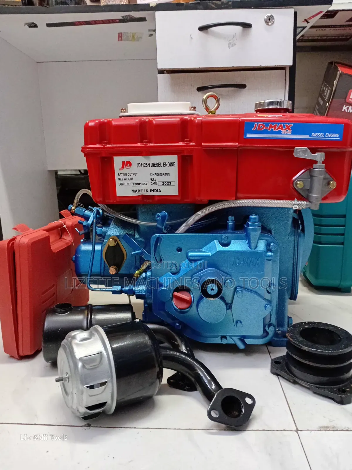 JD-Max 12hp Water Cooled Diesel Engine