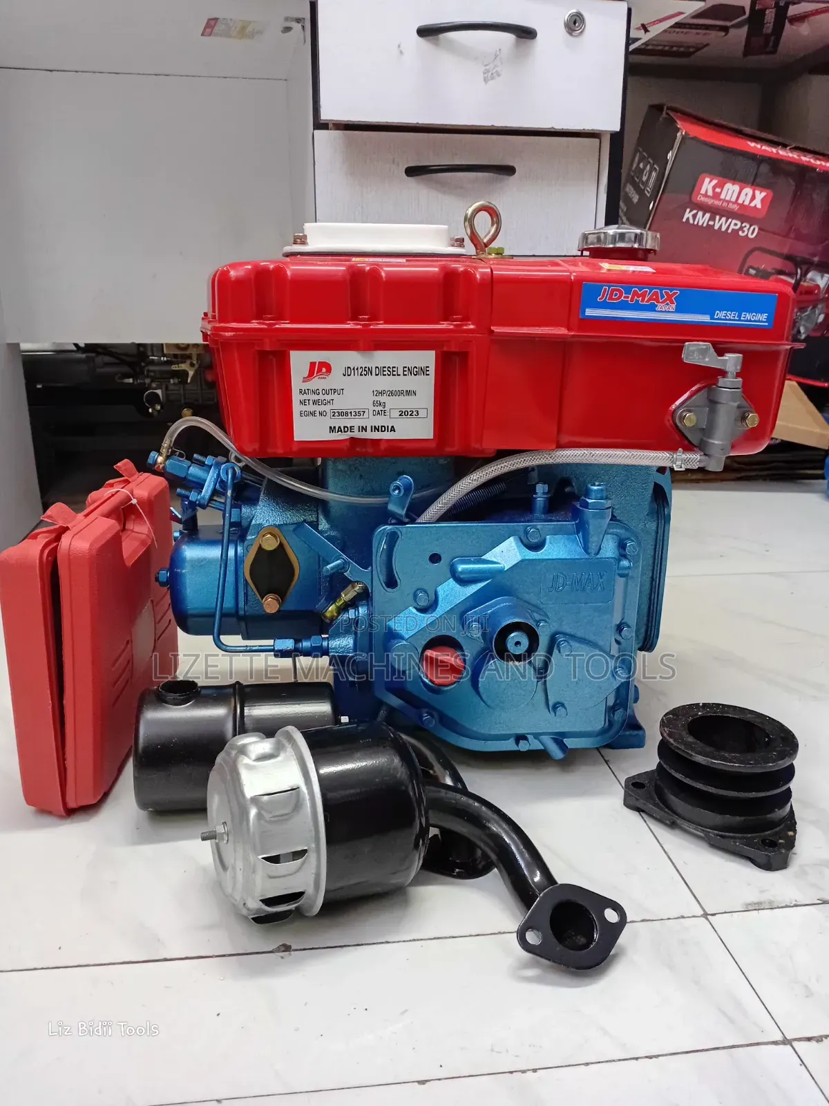 JD-Max 12hp Water Cooled Diesel Engine