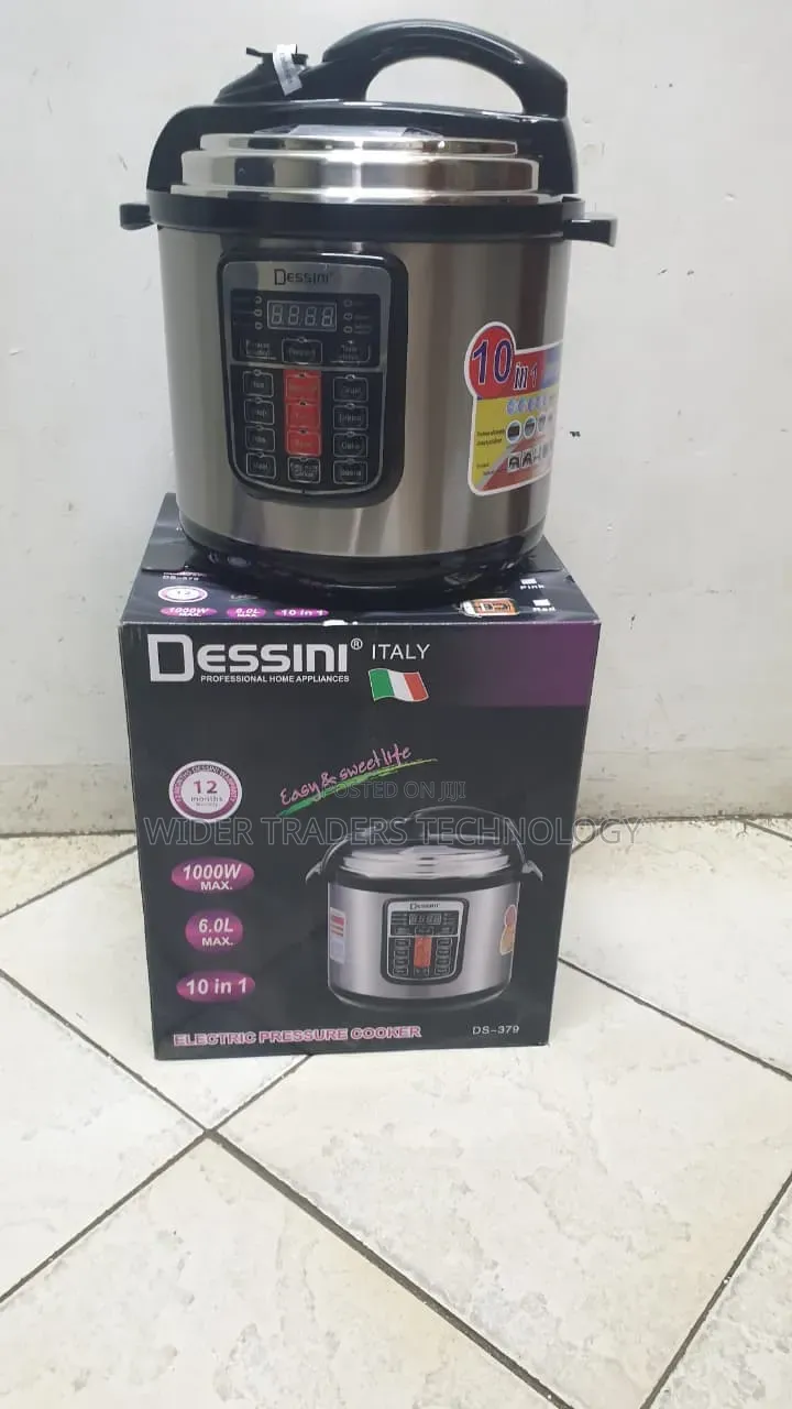 Dessini 10-in-1 Electric Pressure Cooker With a 6-Liter