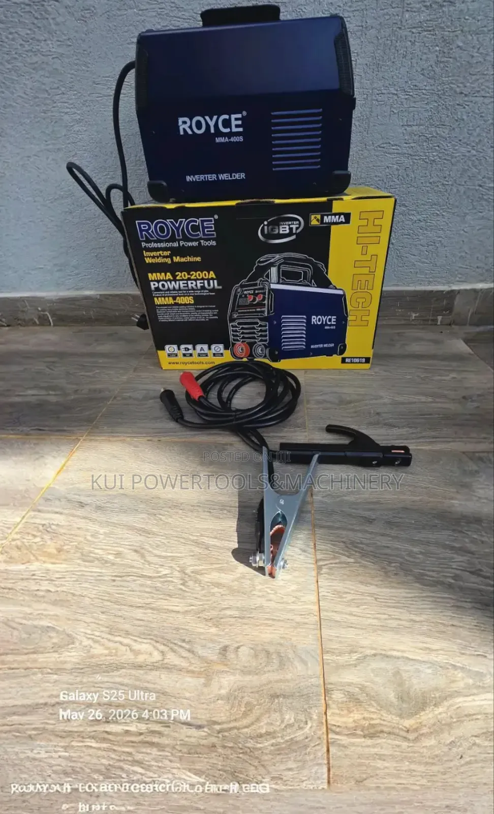 Royce MMA 400s Welding Machine/ Royce 400A Welder