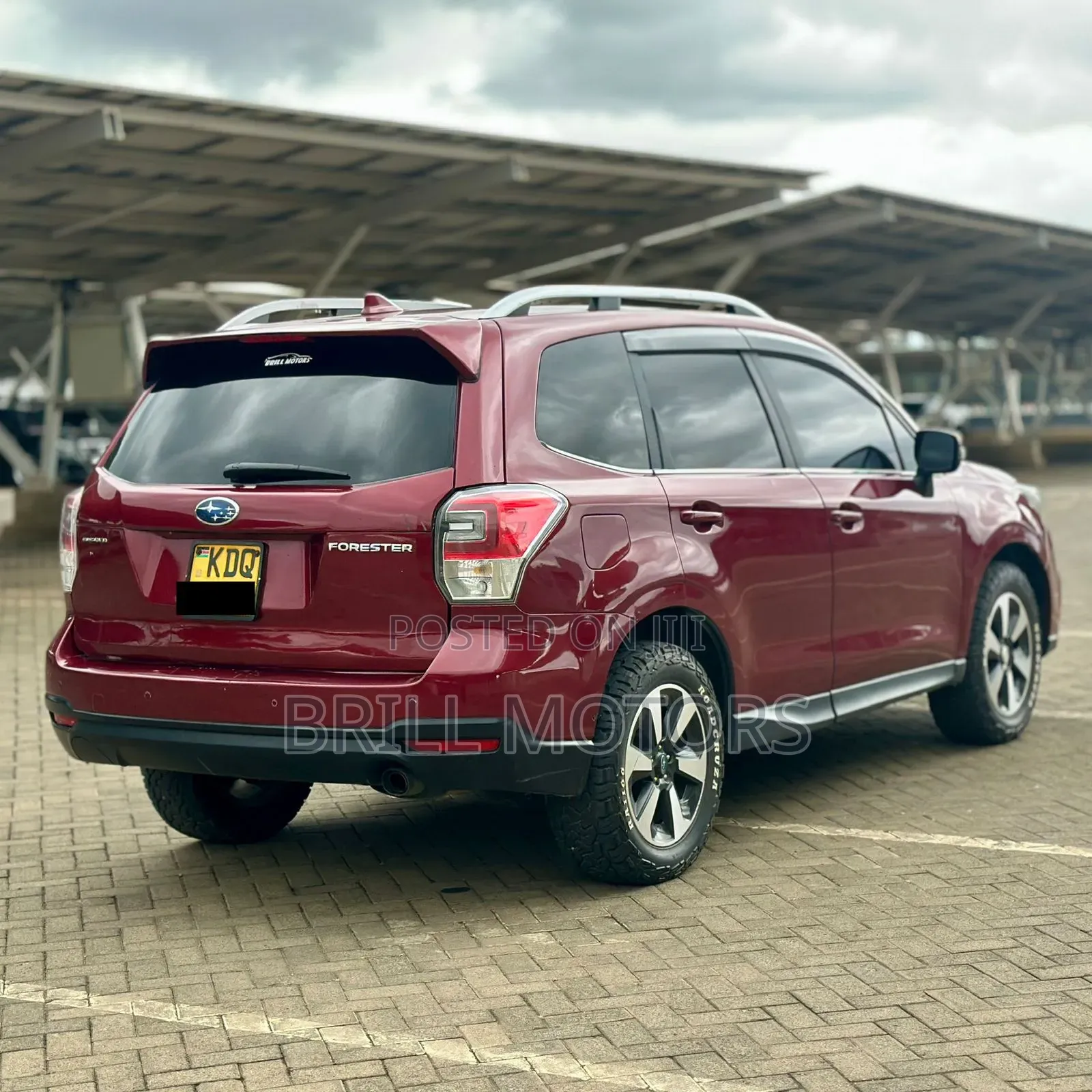 Subaru Forester 2017 Burgundy