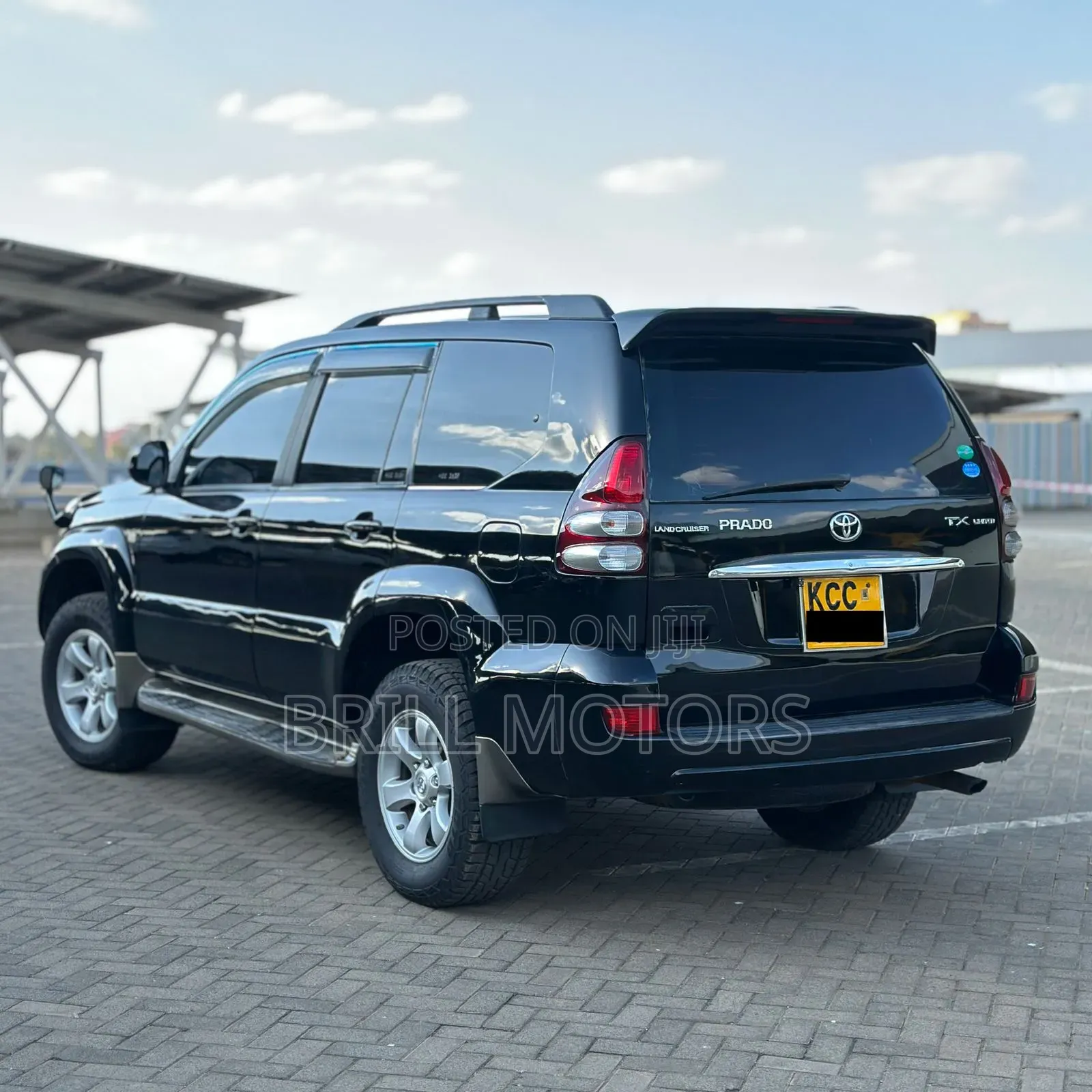 Toyota Land Cruiser Prado 2008 Black
