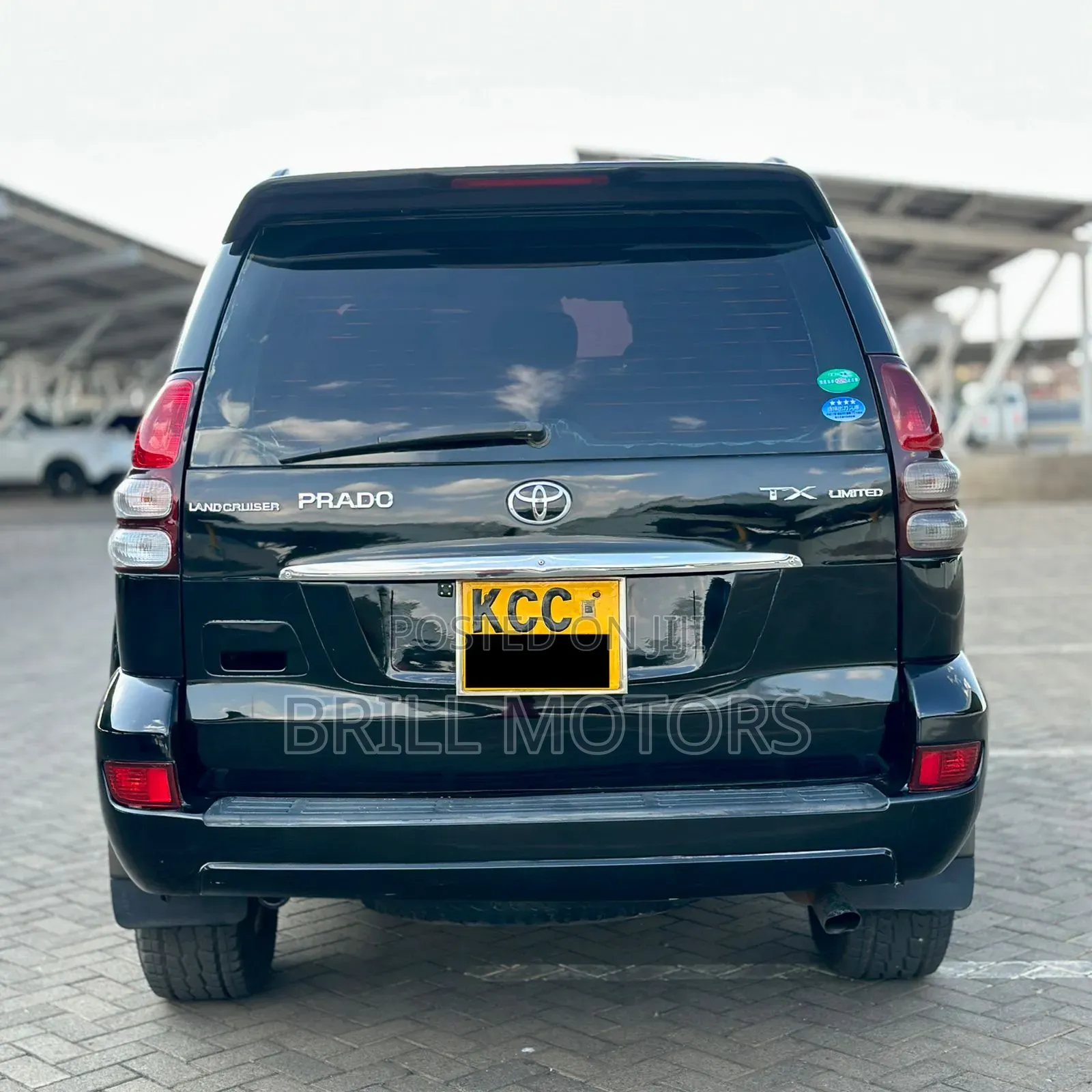Toyota Land Cruiser Prado 2008 Black