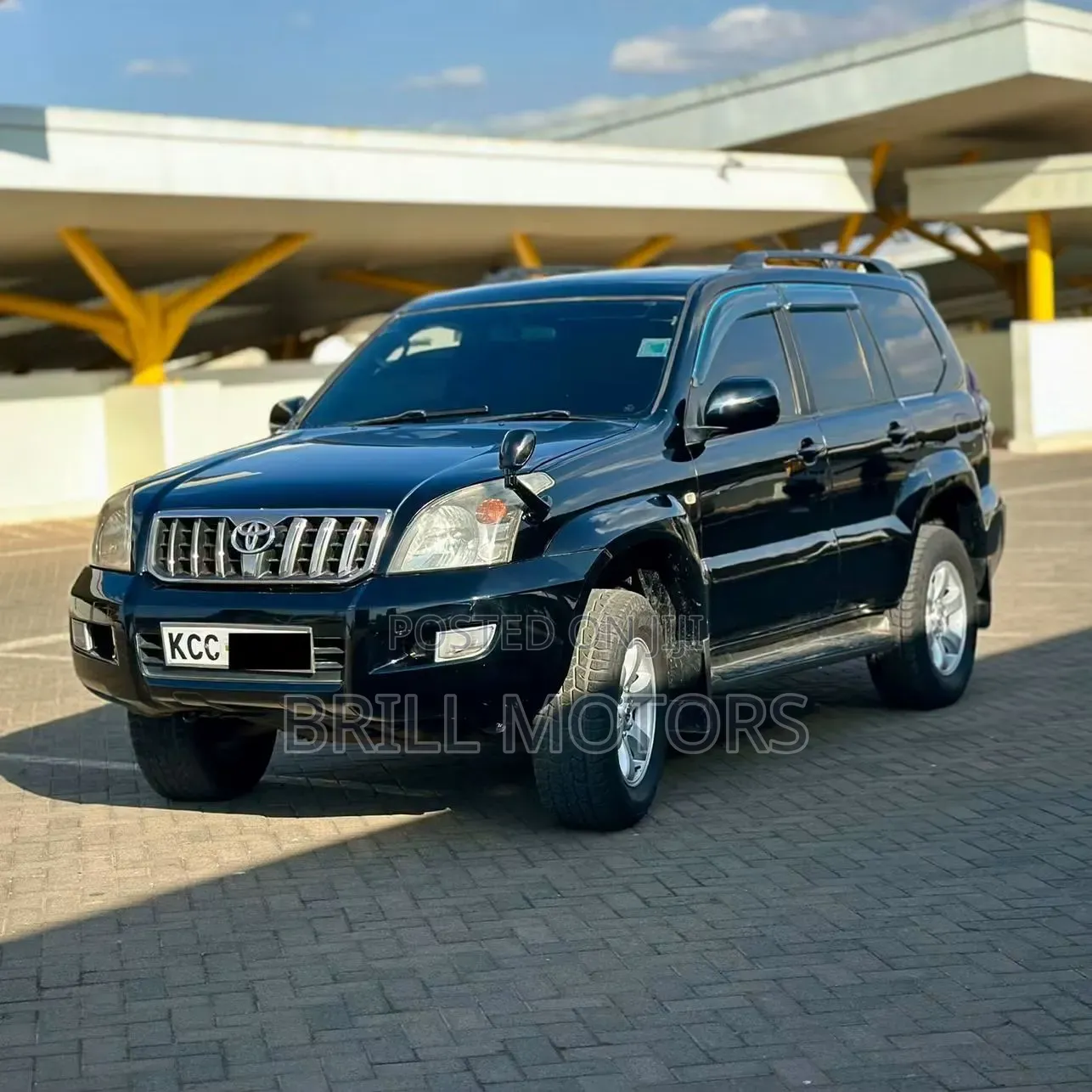 Toyota Land Cruiser Prado 2008 Black