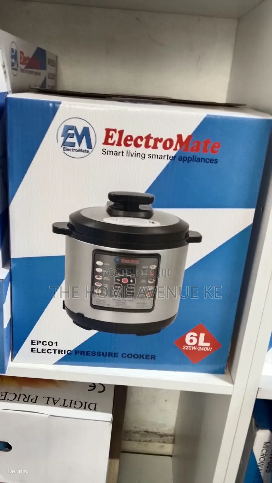 Electromate 6l Pressure Cooker
