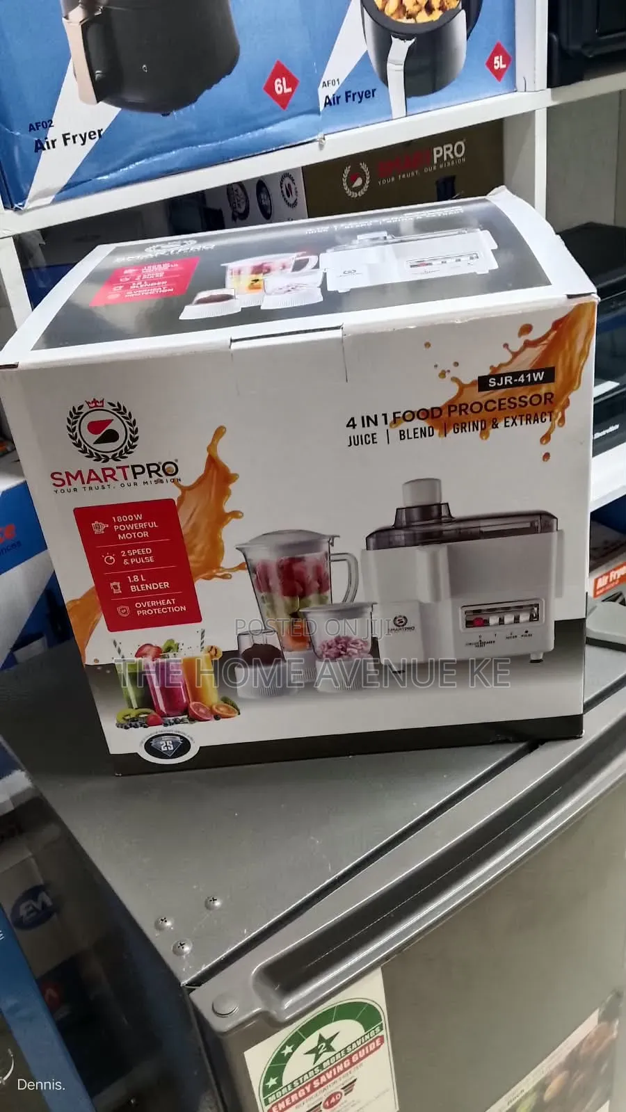 Smartpro Juicer 4 IN 1 Food Processor 1.8l Blender
