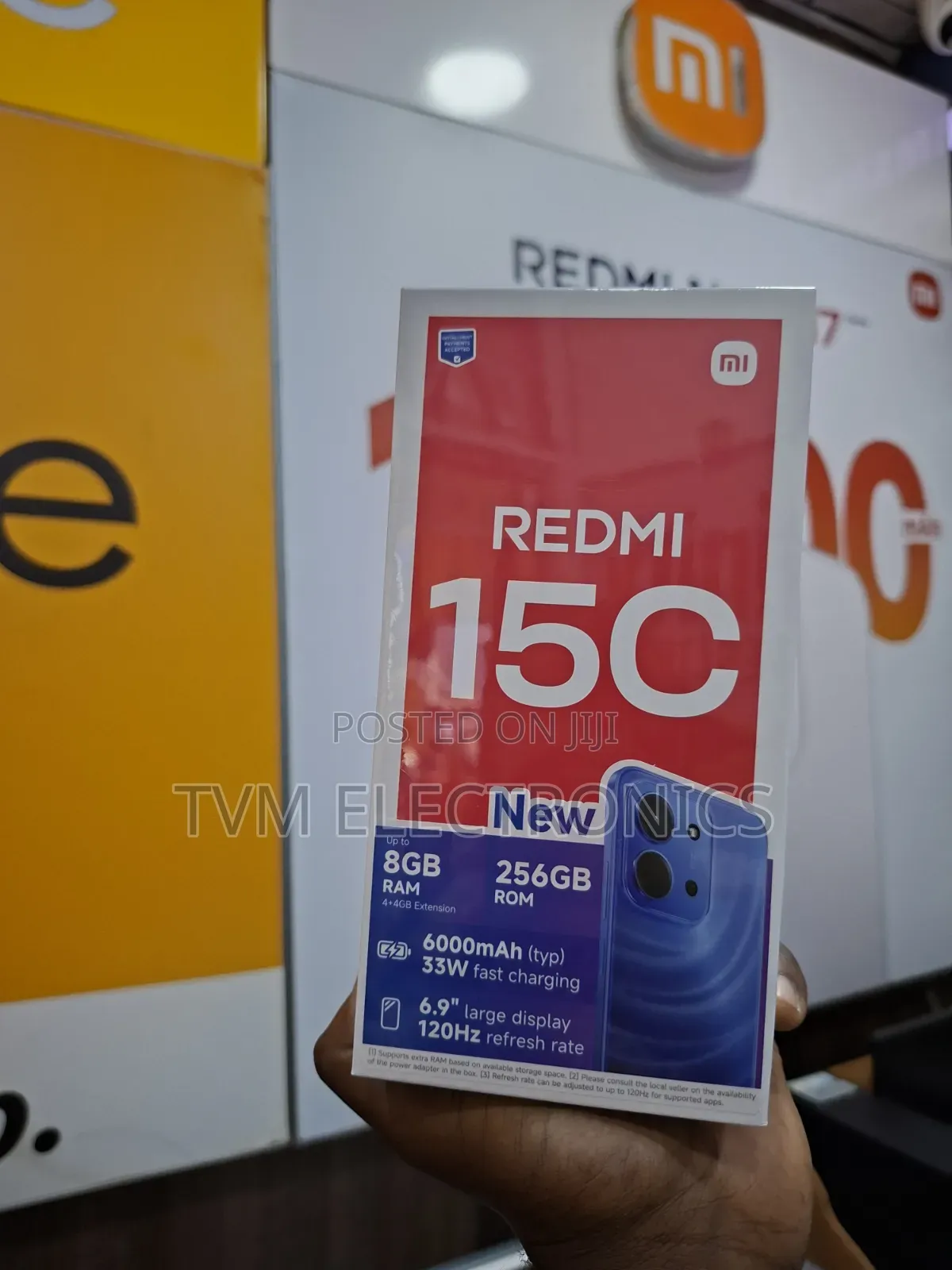 New Xiaomi Redmi 15C 4G 256 GB Black