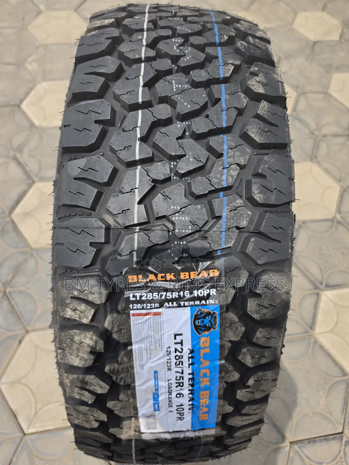 285 /75 R16 Blackbear Tires (All Terrain)