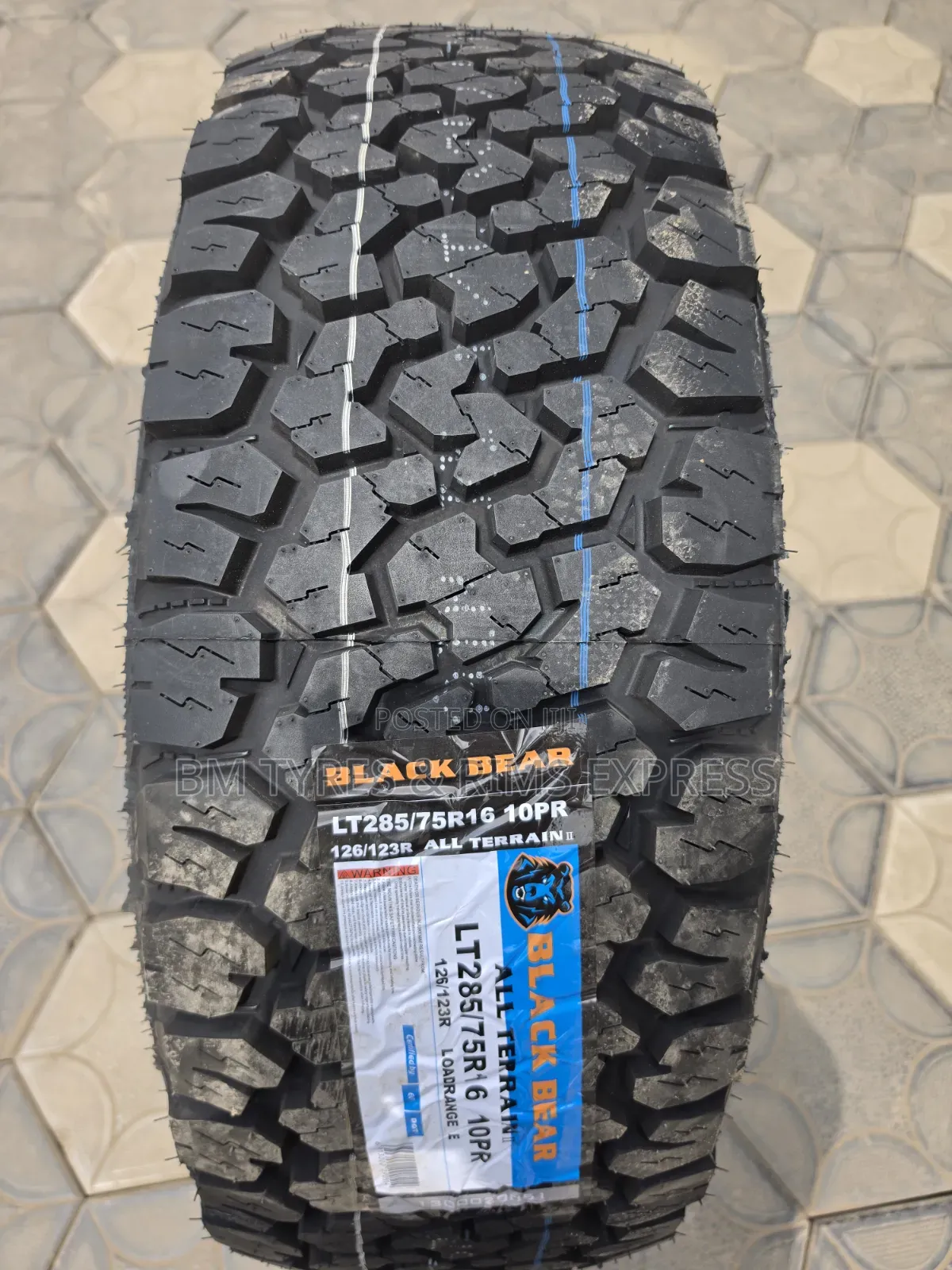 285 /75 R16 Blackbear Tires (All Terrain)