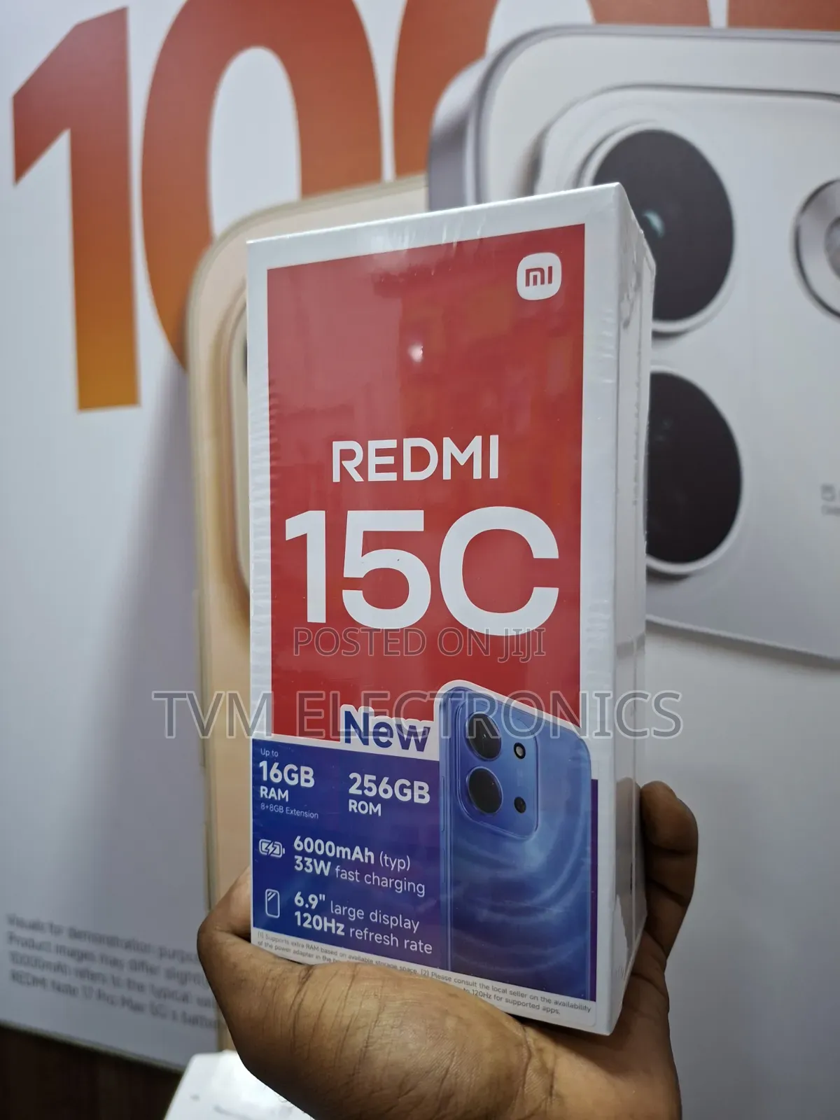 New Xiaomi Redmi 15C 4G 256 GB Black
