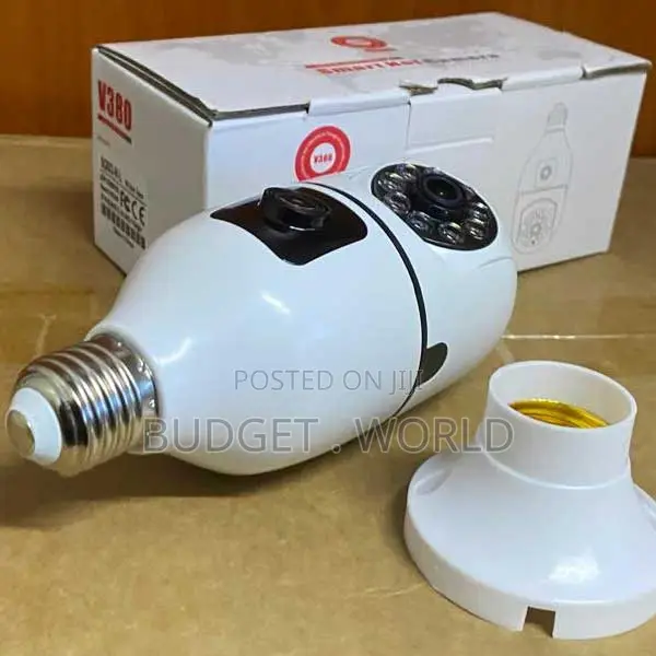 Quality Dual Lens V380 360° HD V380 Pro Bulb PTZ WiFi Security Cam