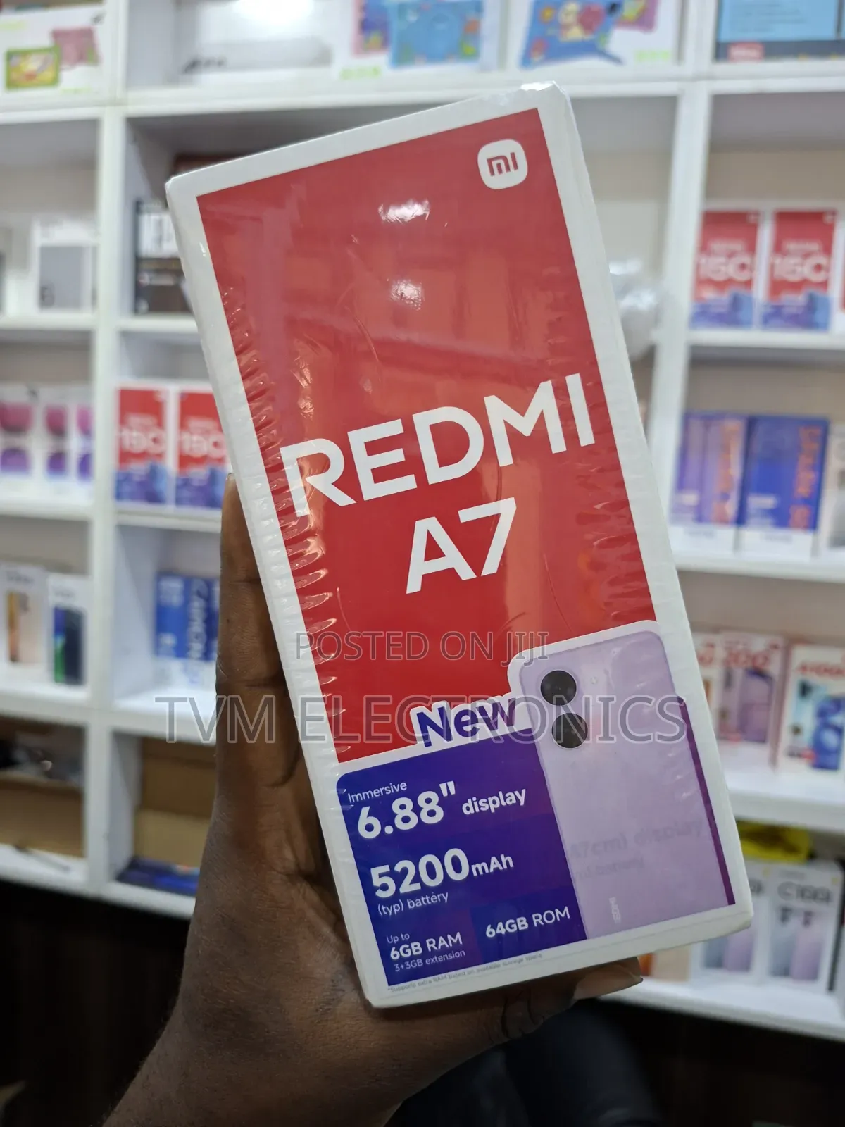 New Xiaomi Redmi A7 64 GB Black