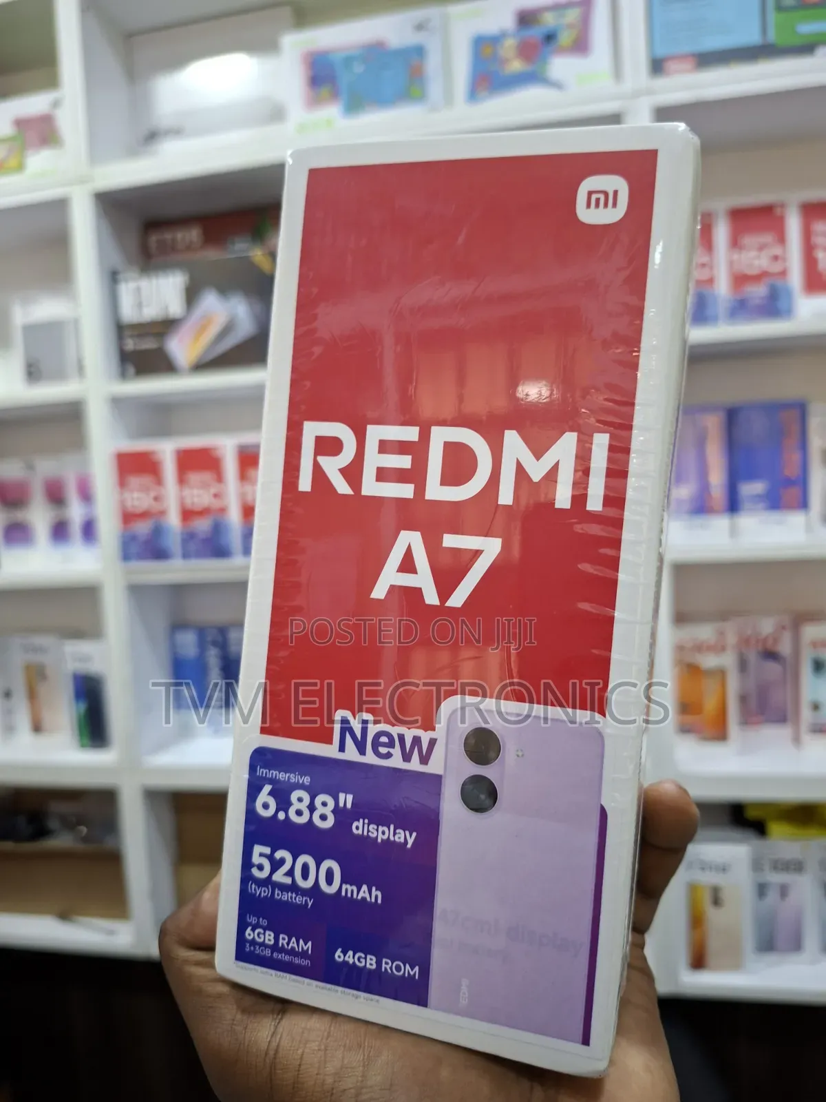 New Xiaomi Redmi A7 64 GB Black