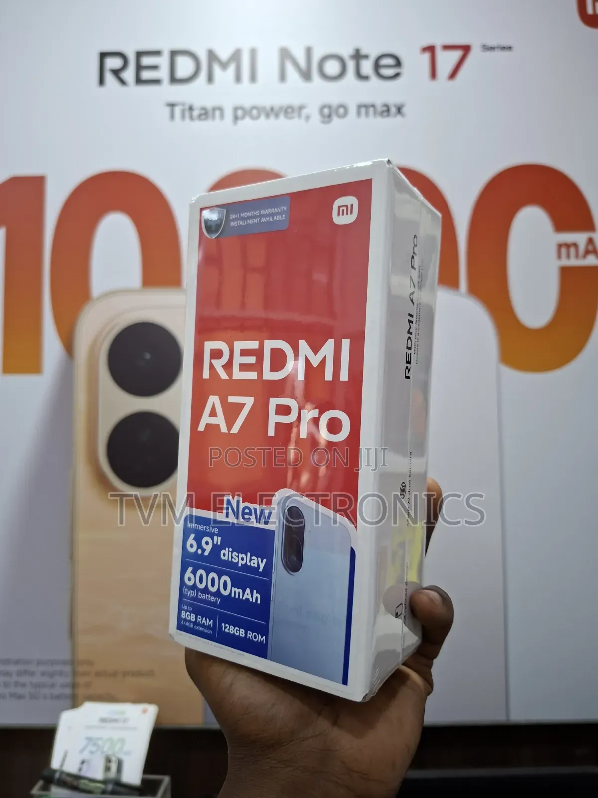 New Xiaomi Redmi A7 Pro 128 GB Black