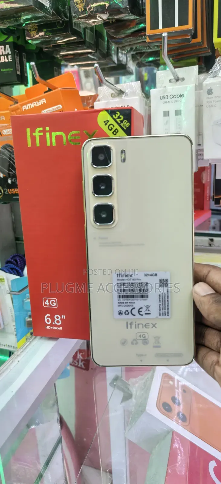 New Mobile Phone 64 GB Gold