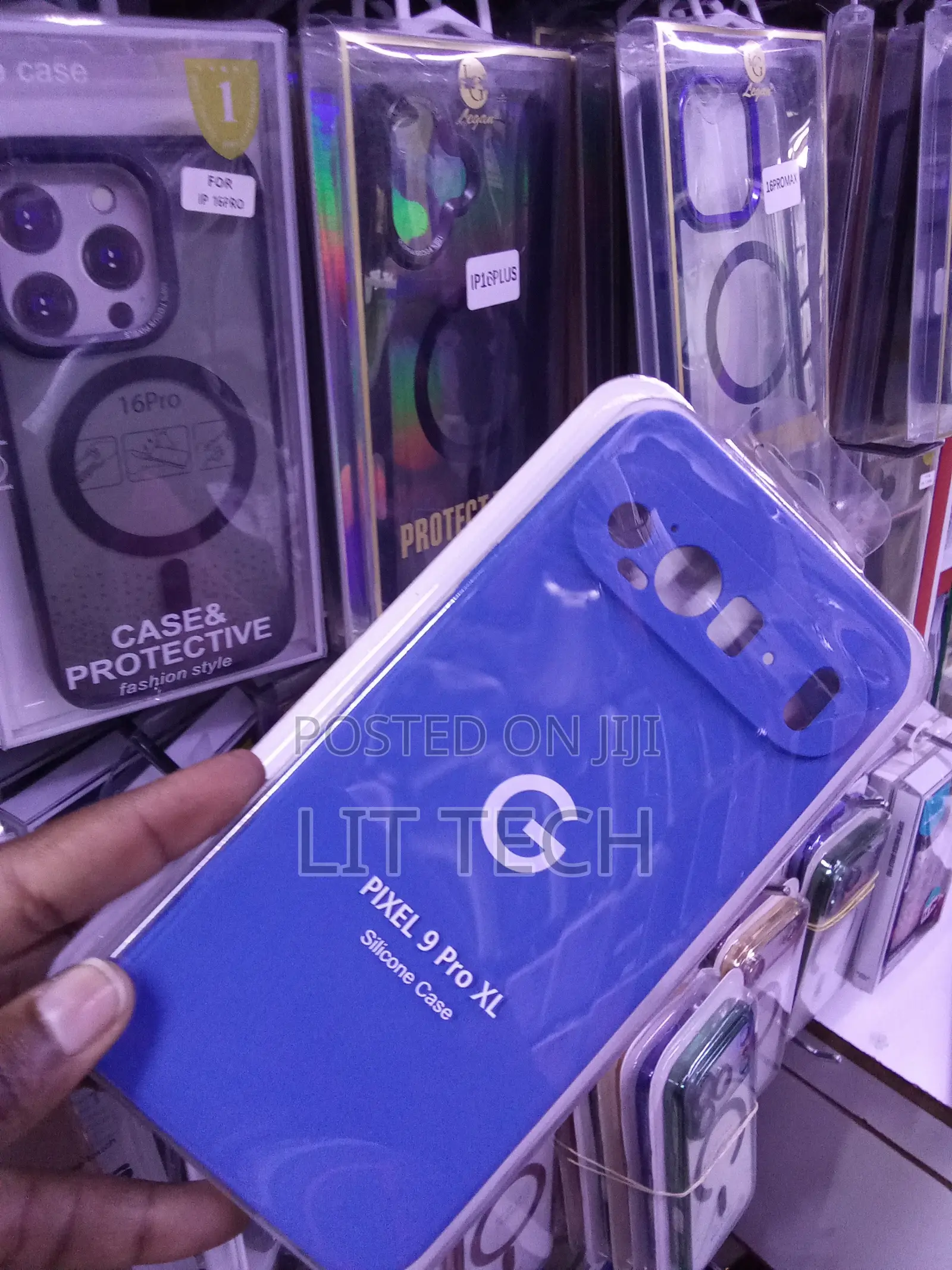 Royal Blue Variant of the Google Pixel 9 Pro XL Silicone Case