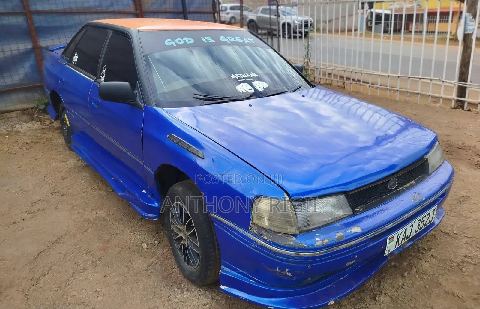Subaru Legacy 1993 Blue