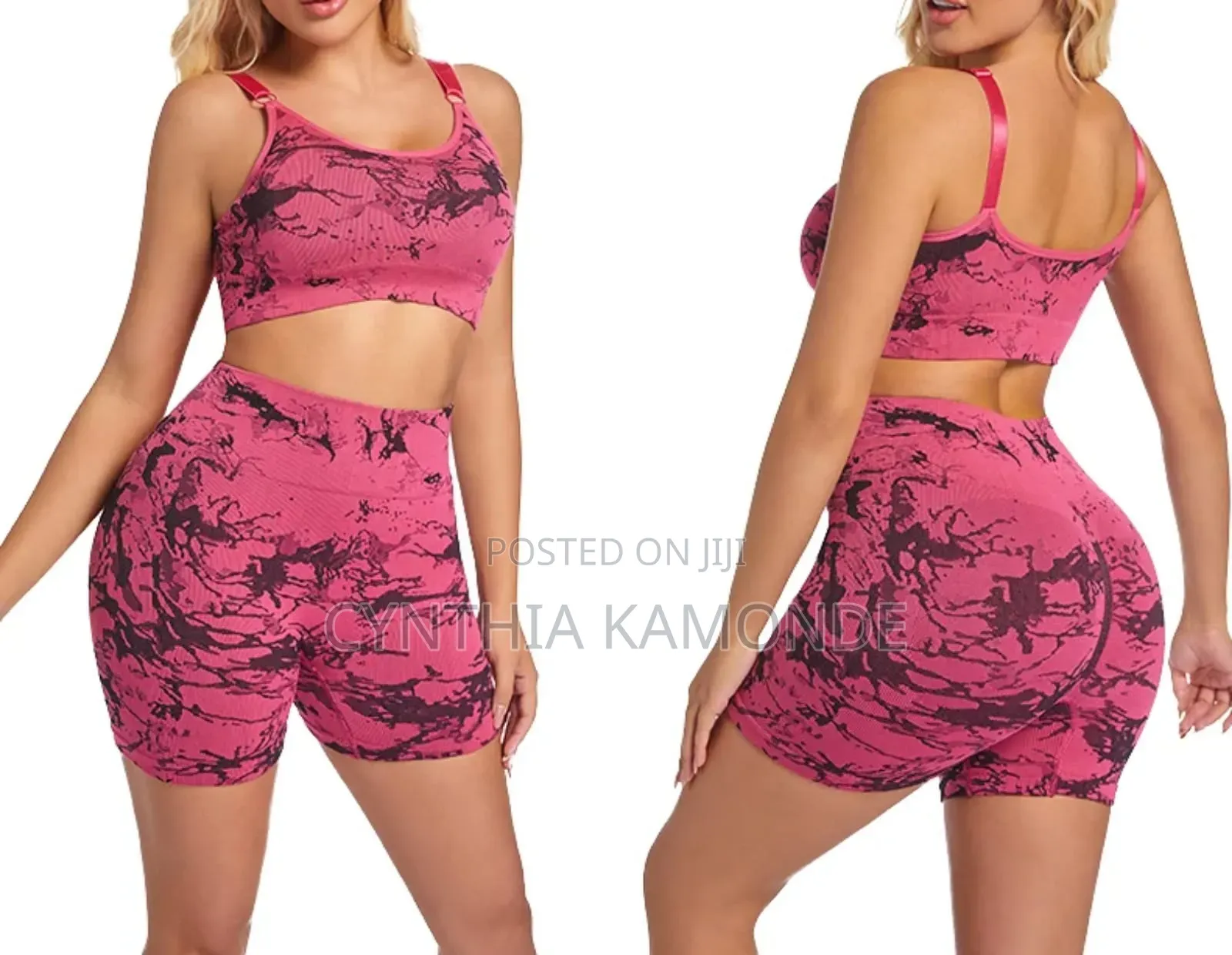 Tie and Dye Gym/Yoga Set