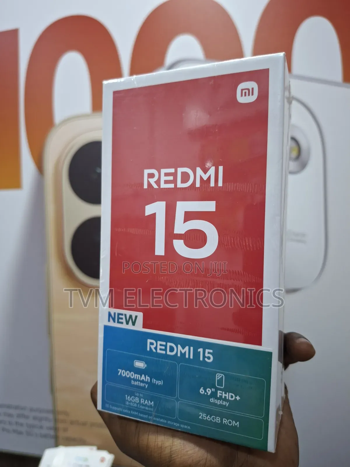 New Xiaomi Redmi 15 256 GB Black