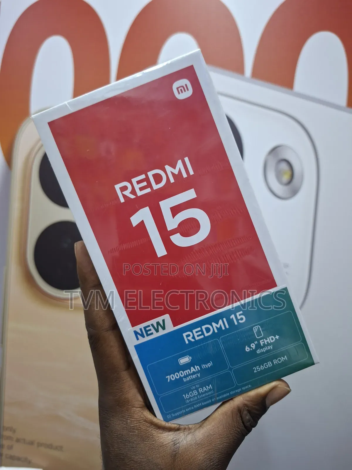 New Xiaomi Redmi 15 256 GB Black