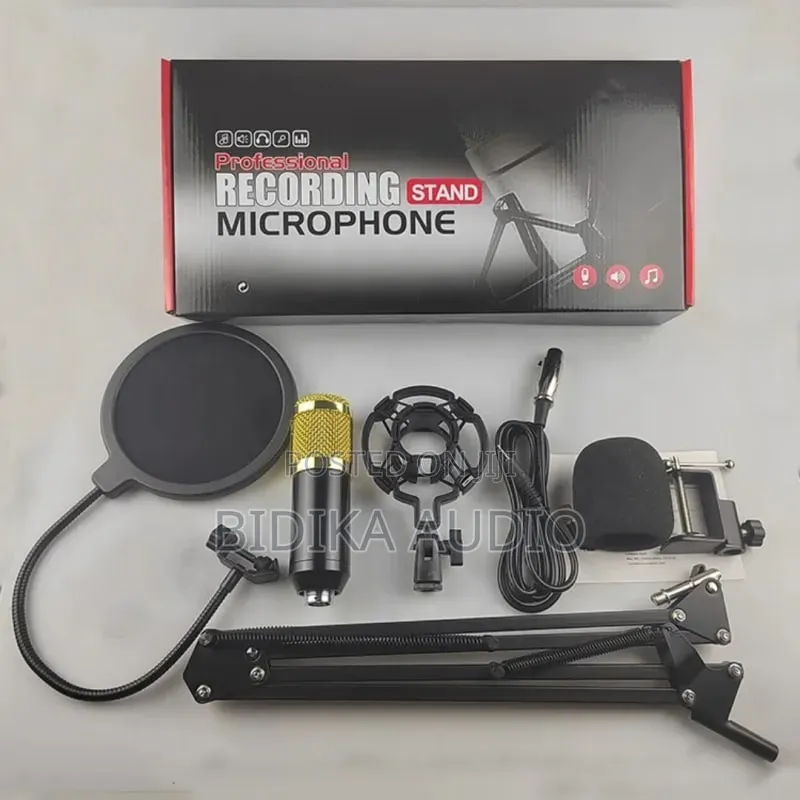 Bm800 Studio Condenser Microphone Complete Recording Package
