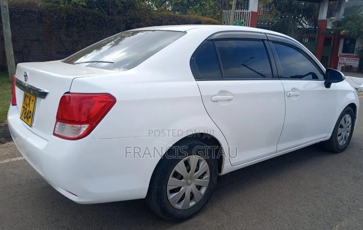 Toyota Axio 2013 White