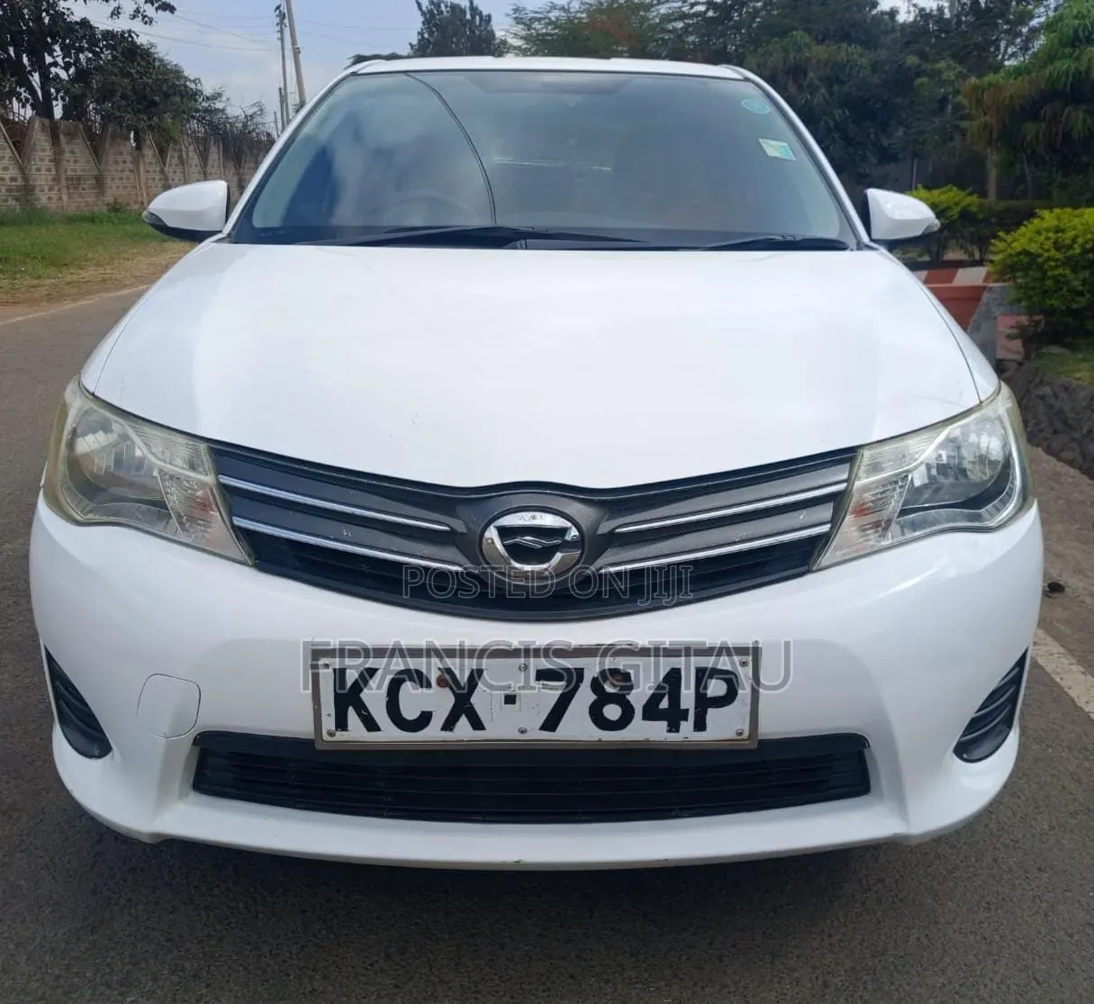 Toyota Axio 2013 White