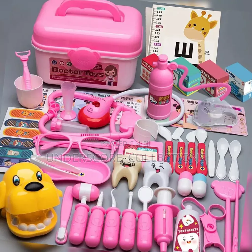 Pink Doctor Playset Medical Kit