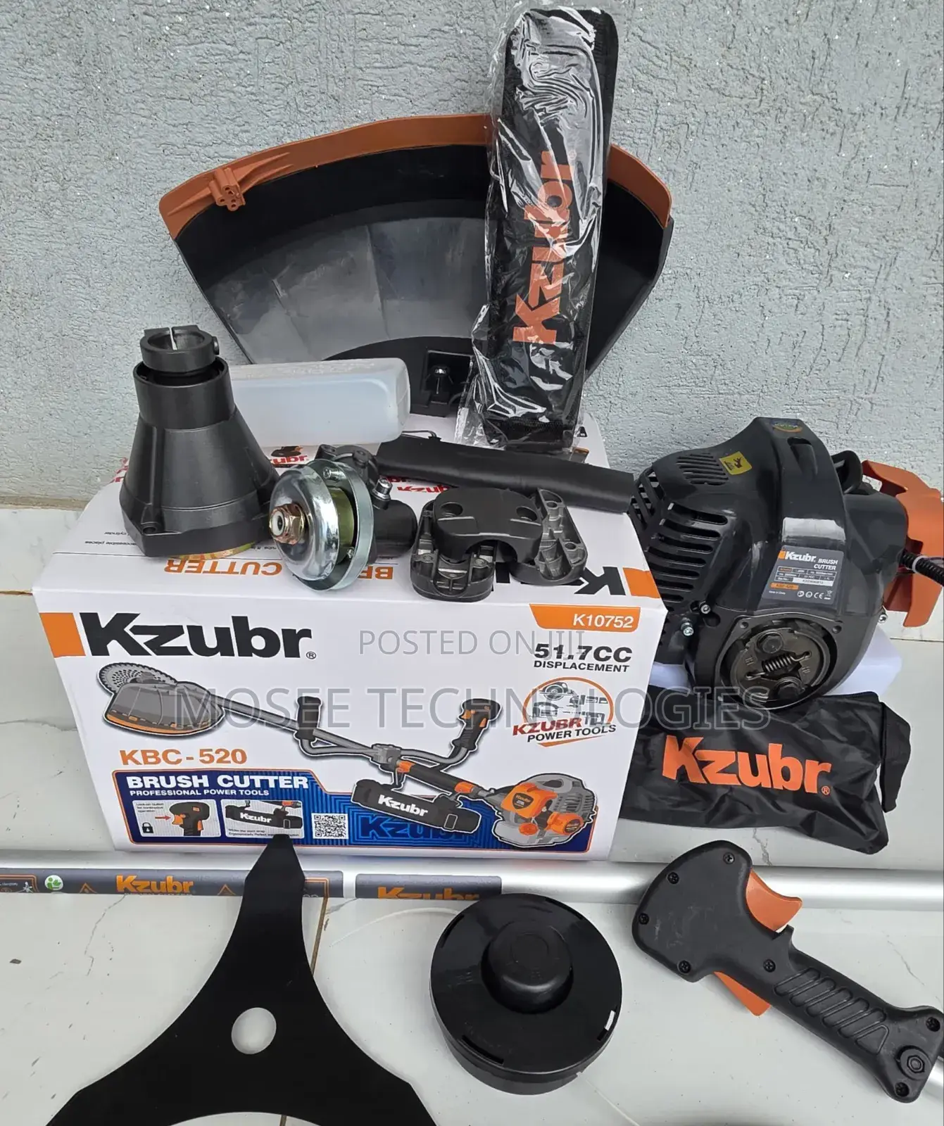 Kzubr 2-Stroke Petrol Brush Cutter for Farm & Landscaping