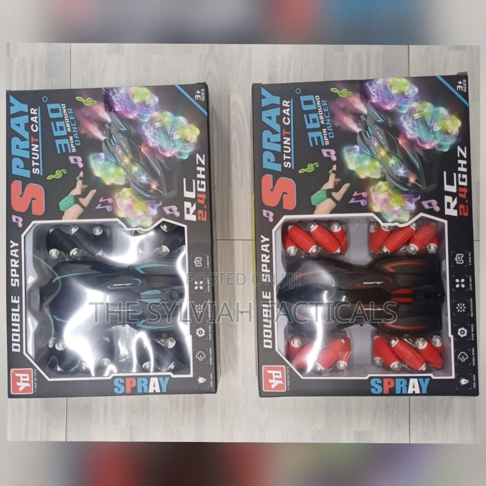 *Spray Stunt Car* *Colour Red and Black*