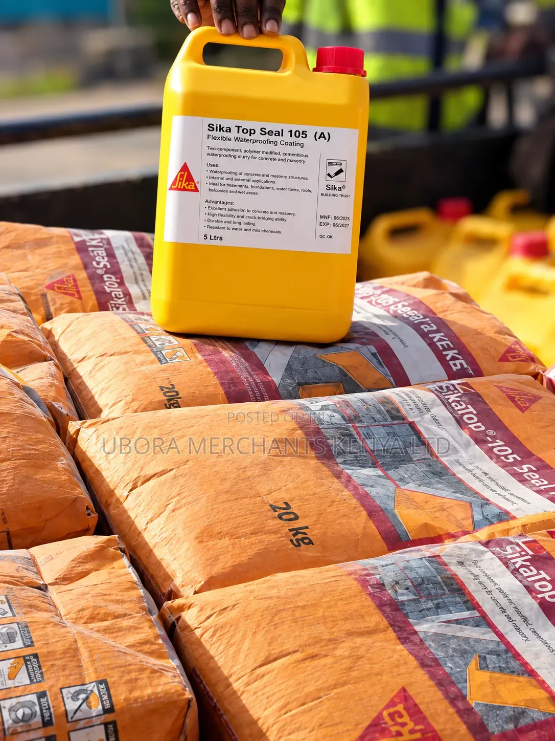 Sika TopSeal 105 Part a B - Indoor Waterproofing