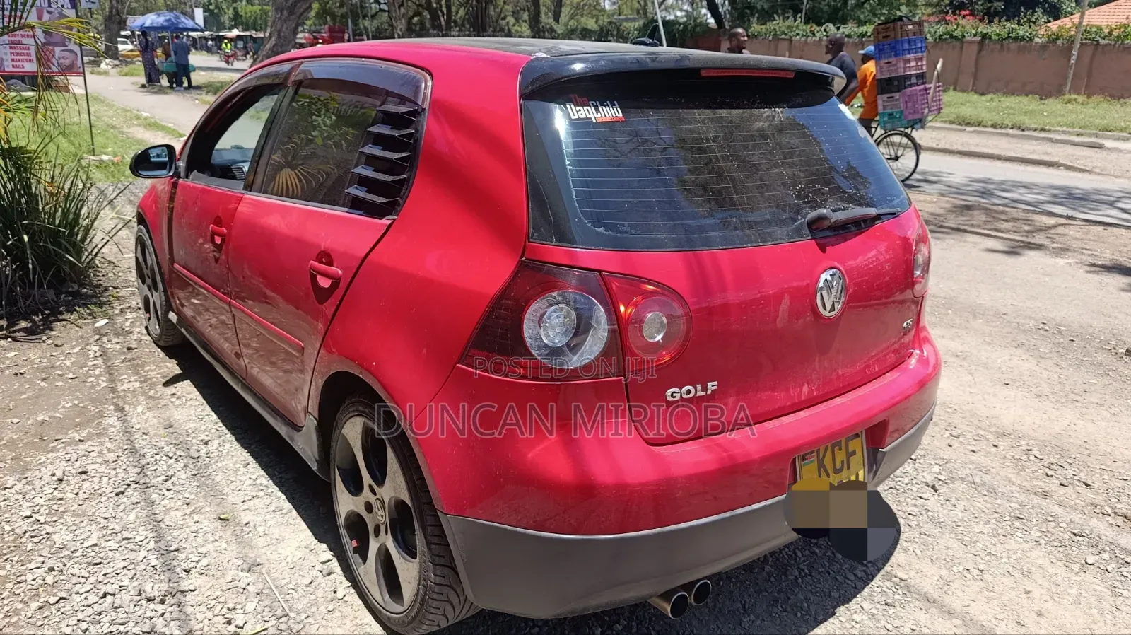 Volkswagen Golf 2009 Red