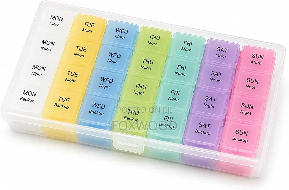 Weekly Pill/Tablet Organizer