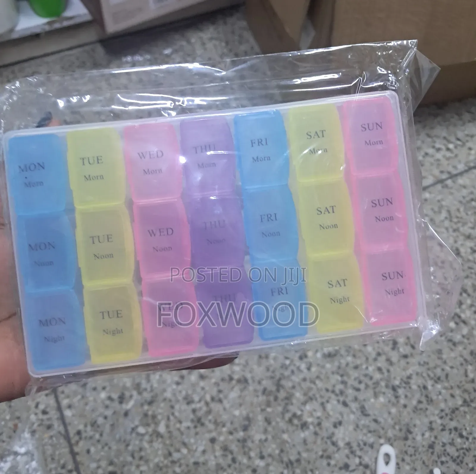 Weekly Pill/Tablet Organizer