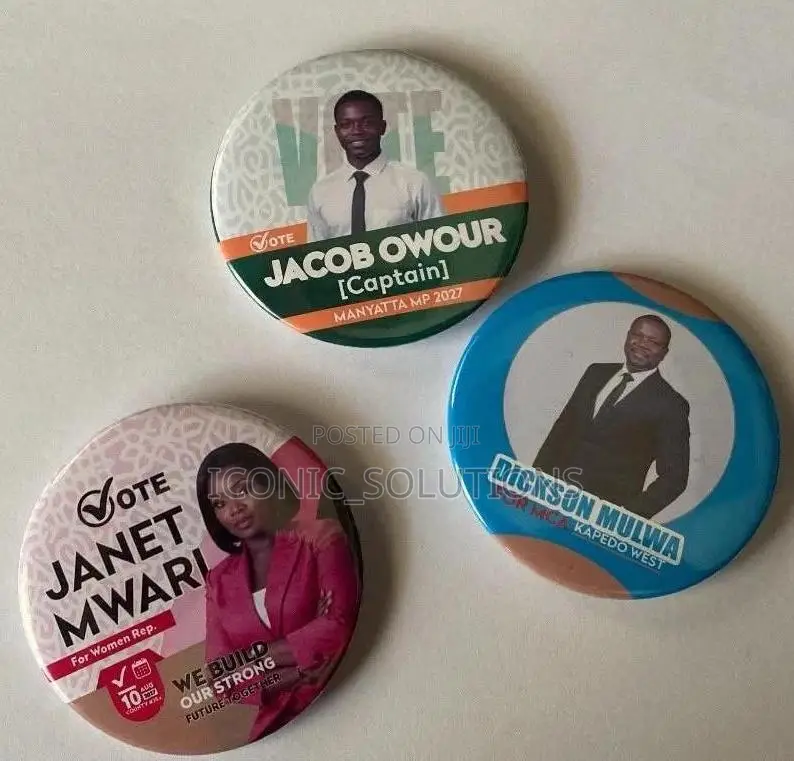 Campaign Button Badges