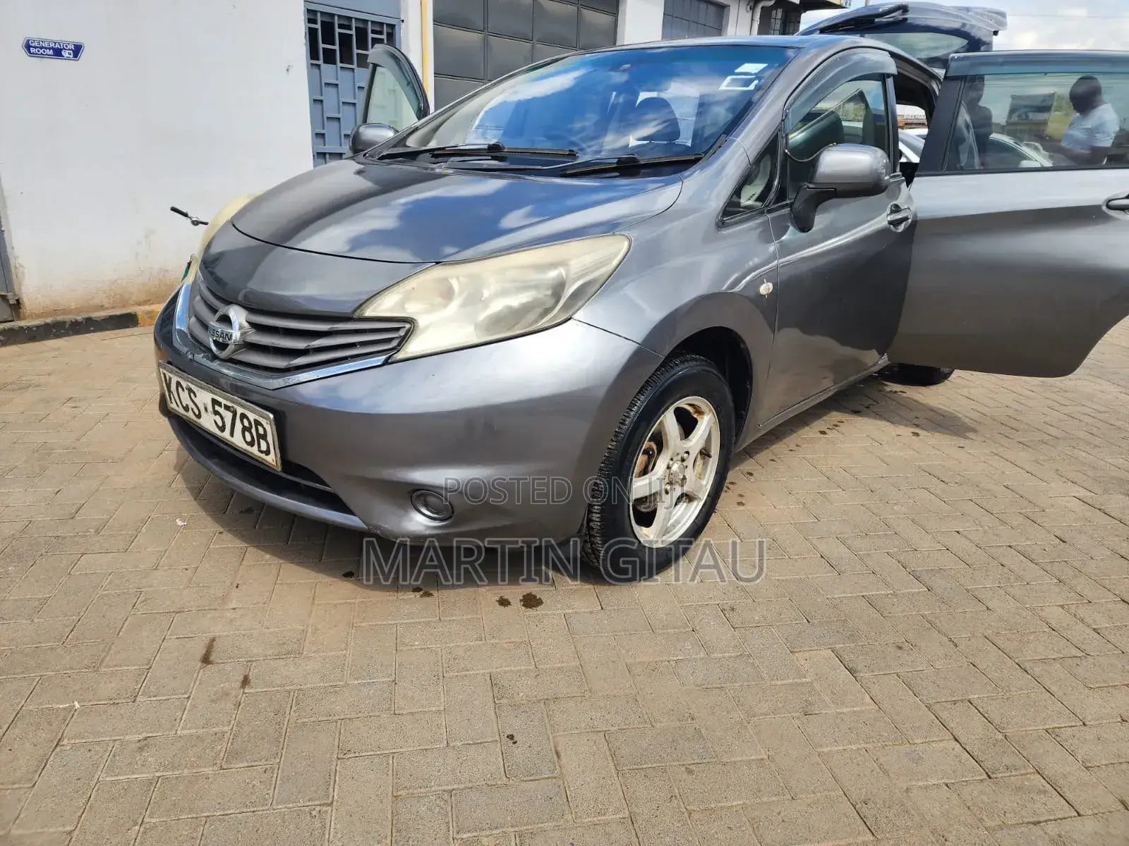 Nissan Note 2012 Gray