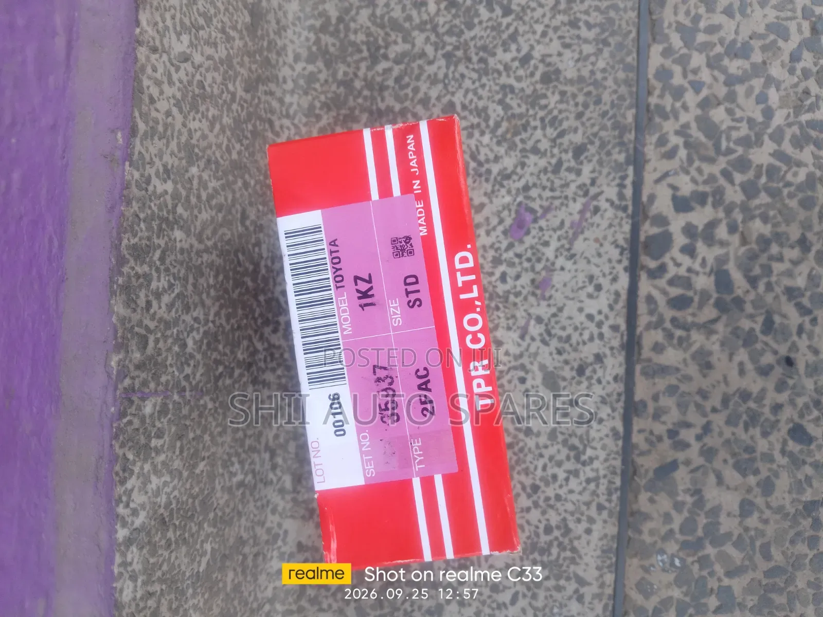 Piston Rings for 1kZ Engine