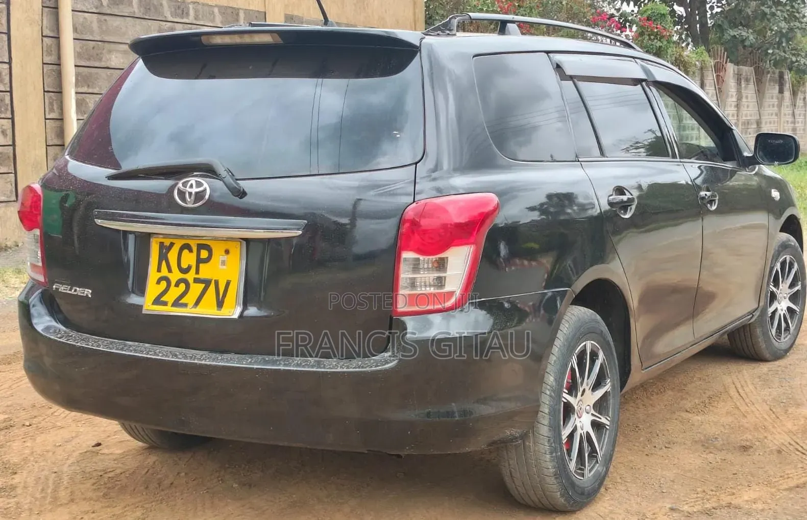 Toyota Corolla Fielder 2011 Black
