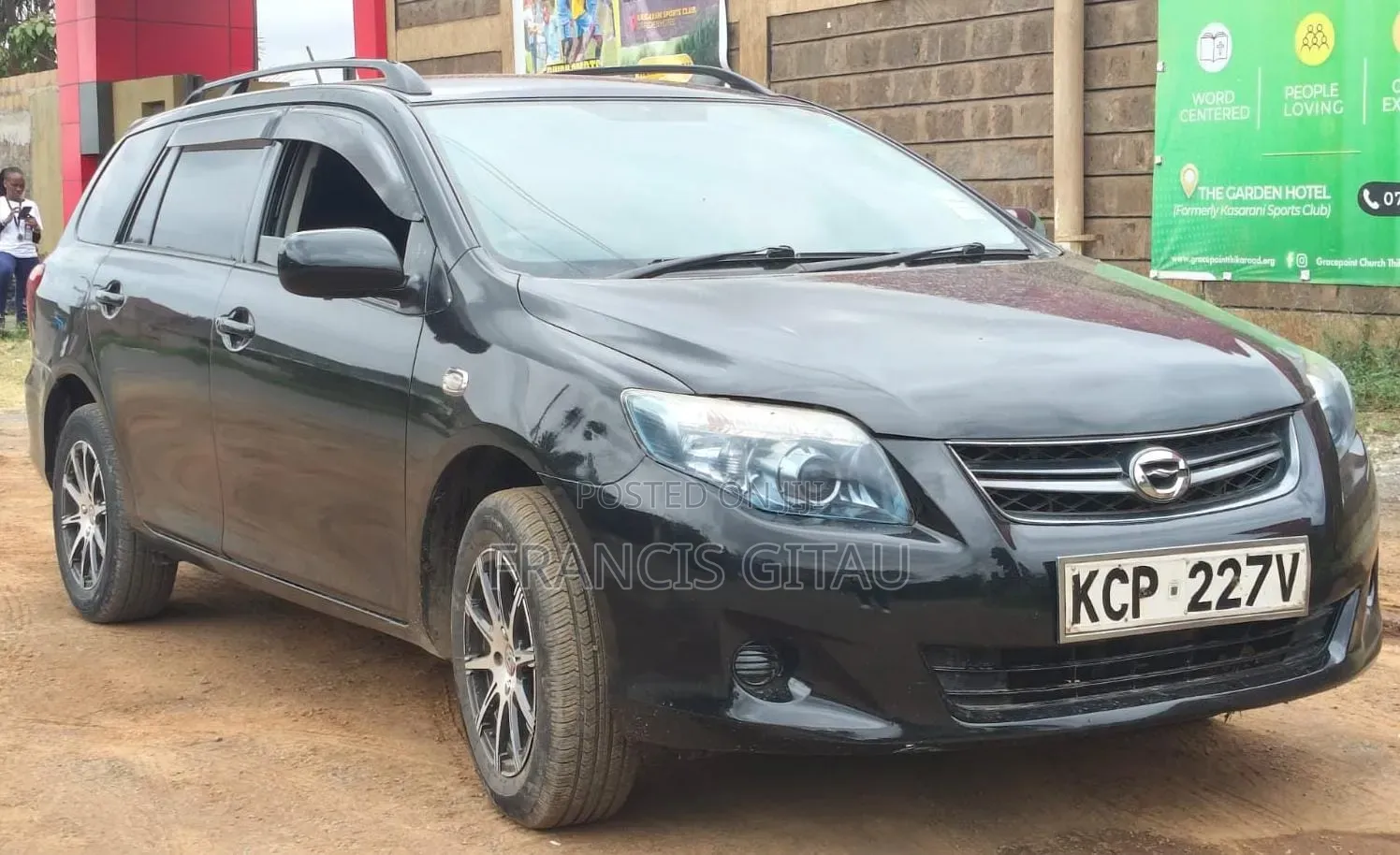 Toyota Corolla Fielder 2011 Black