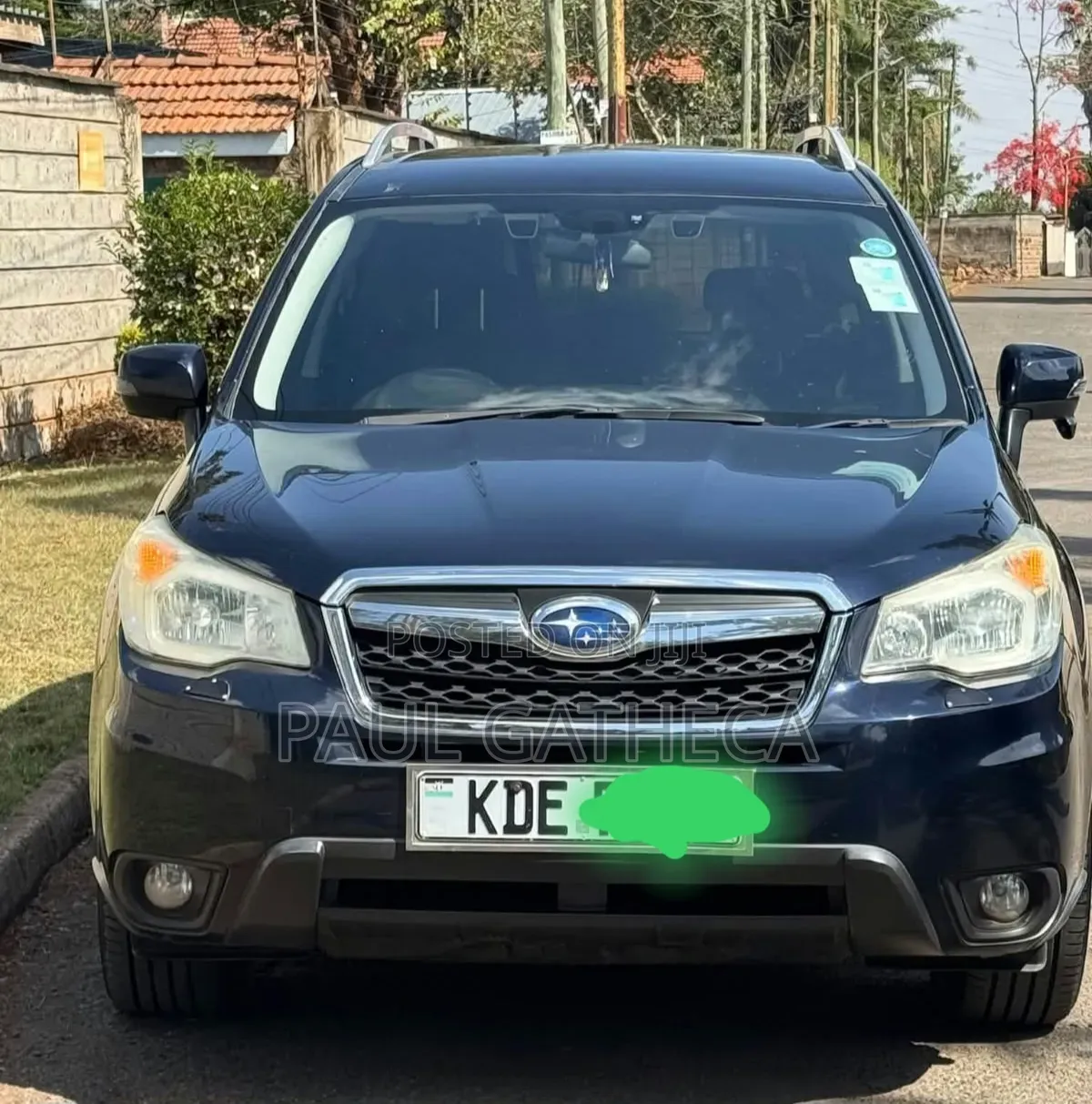 Subaru Forester 2014 Blue